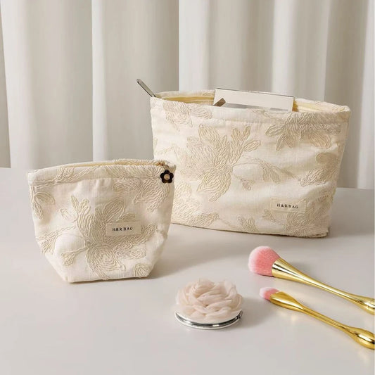 Soft Faux Fur Makeup Bag