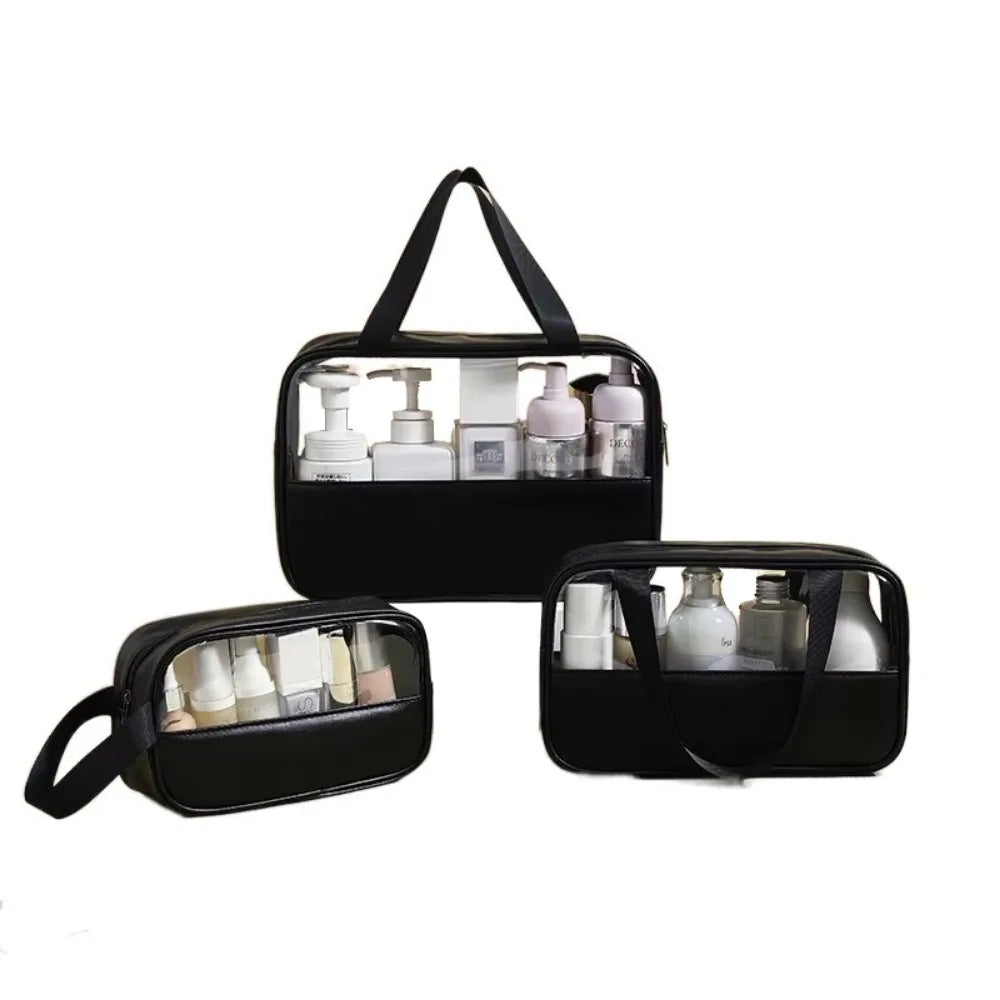 Transparent Skincare Travel Organizer