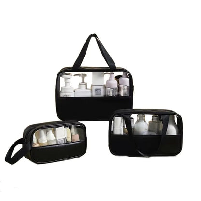 Transparent Skincare Travel Organizer