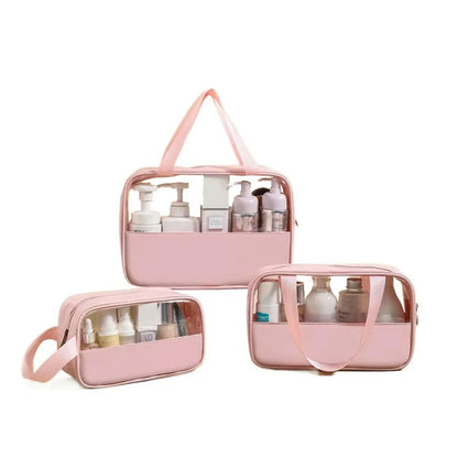 Transparent Skincare Travel Organizer