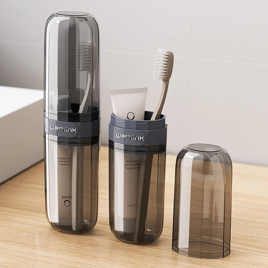 Travel Toothbrush Organizer Set