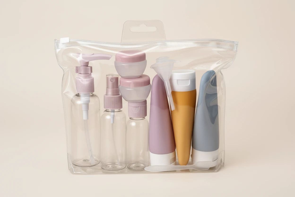 Refillable Travel Bottle Set