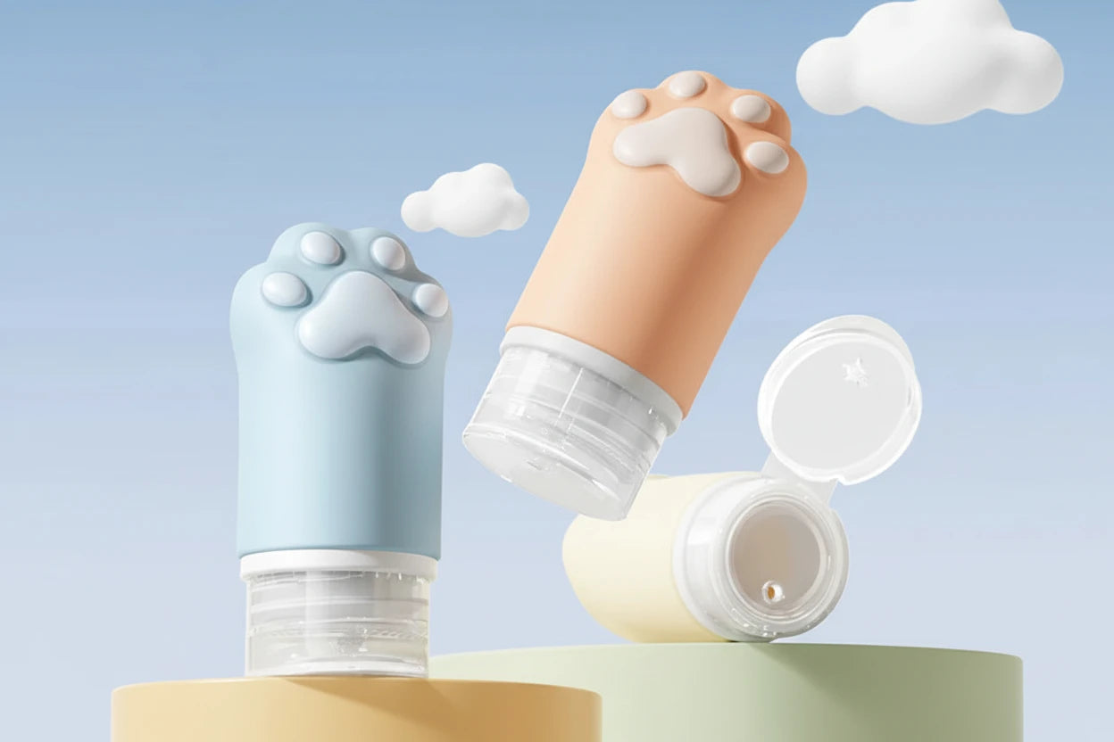 60ml Travel Silicone Bottles