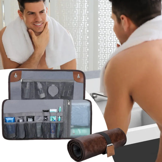 Men’s Roll-Up Toiletry Organizer