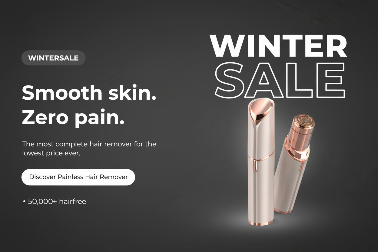 Winter Sale Banner - SALE Above Products